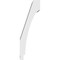 Ekena Millwork 4-in. W x 6-in. D x 18-in. H Imperial Architectural Grade PVC Knee Brace BRCP04X06X18IMP - alternate 4